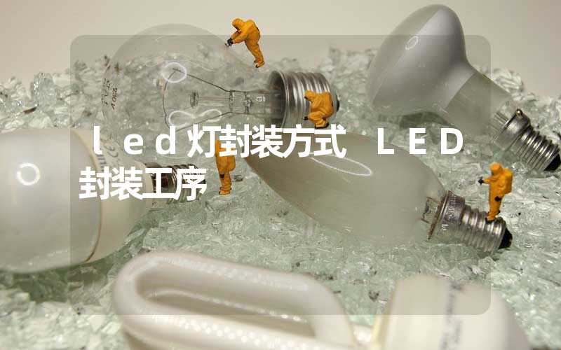 led灯封装方式 LED封装工序